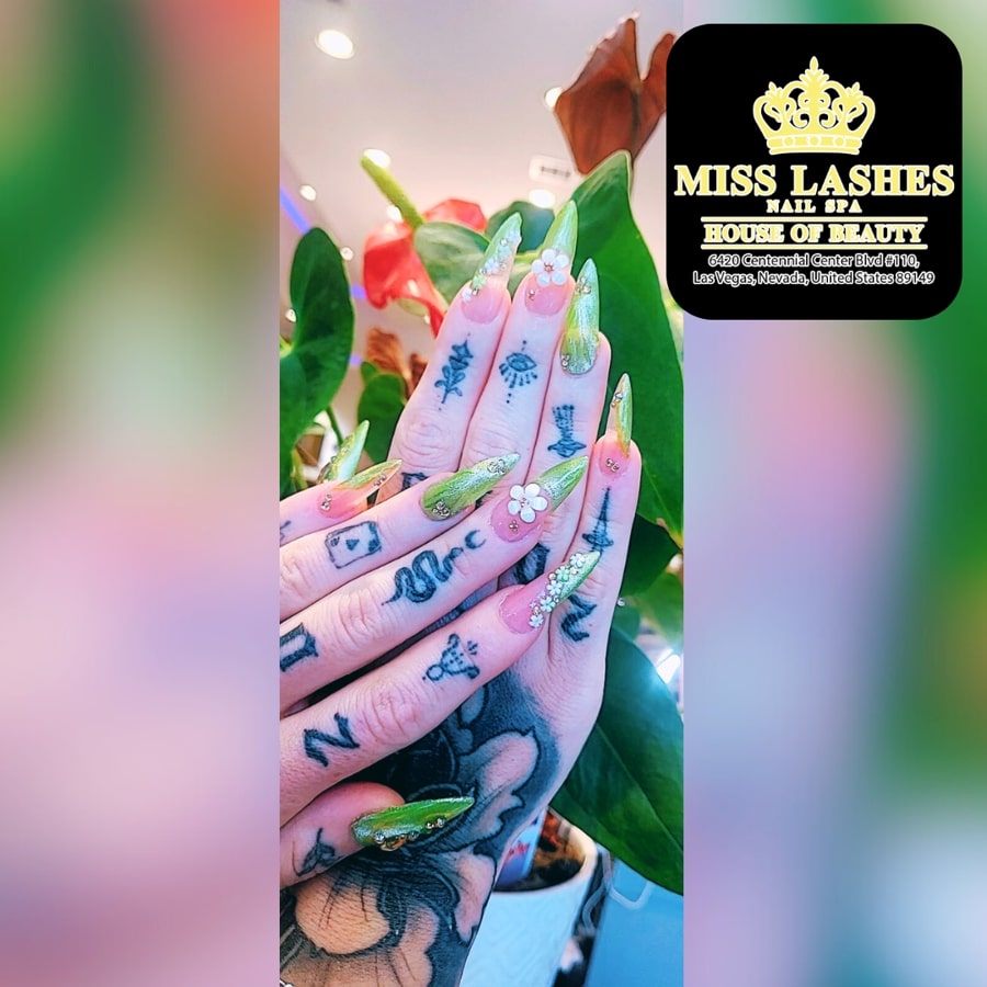 Beautiful Nails at Miss Lashes Nail Spa